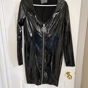 Killstar Black Long Sleeve Dress